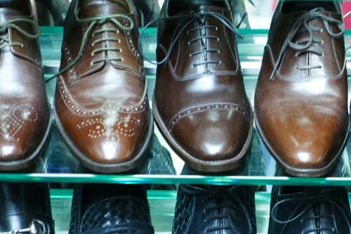 Custom made leather shoes by Zee's Leather Co. in Hong Kong